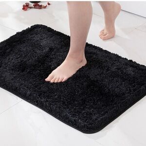 Black Bathroom Rugs 24x36